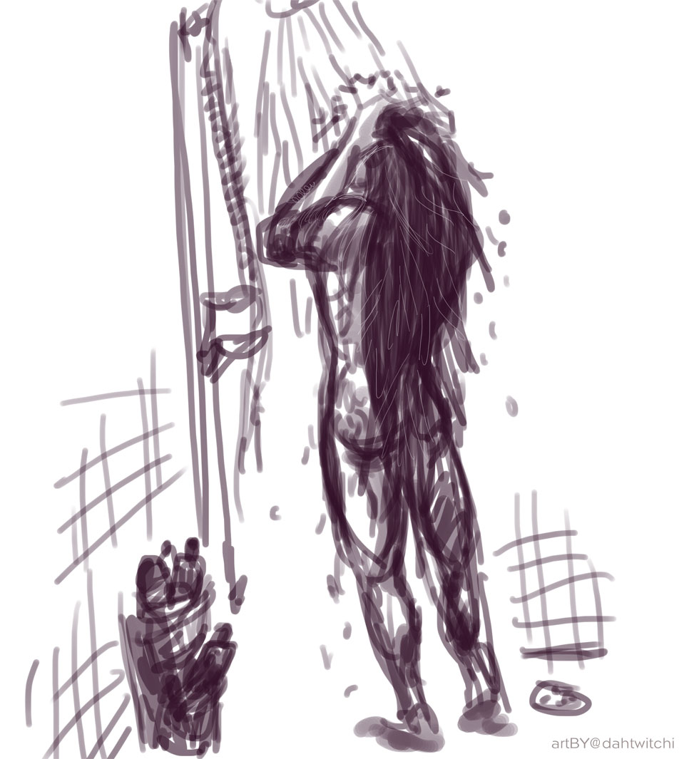 scribbly comic image
