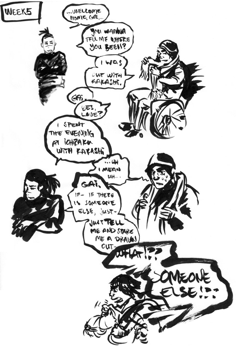 thick ink brush comic thingy