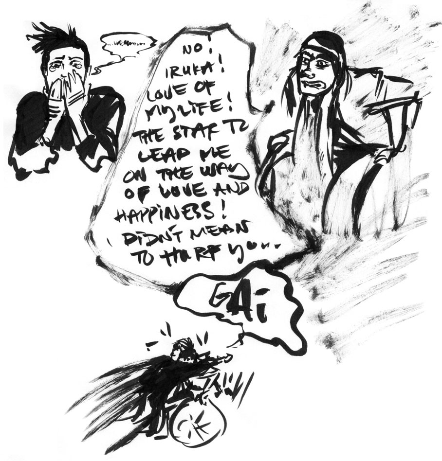 thick ink brush comic thingy