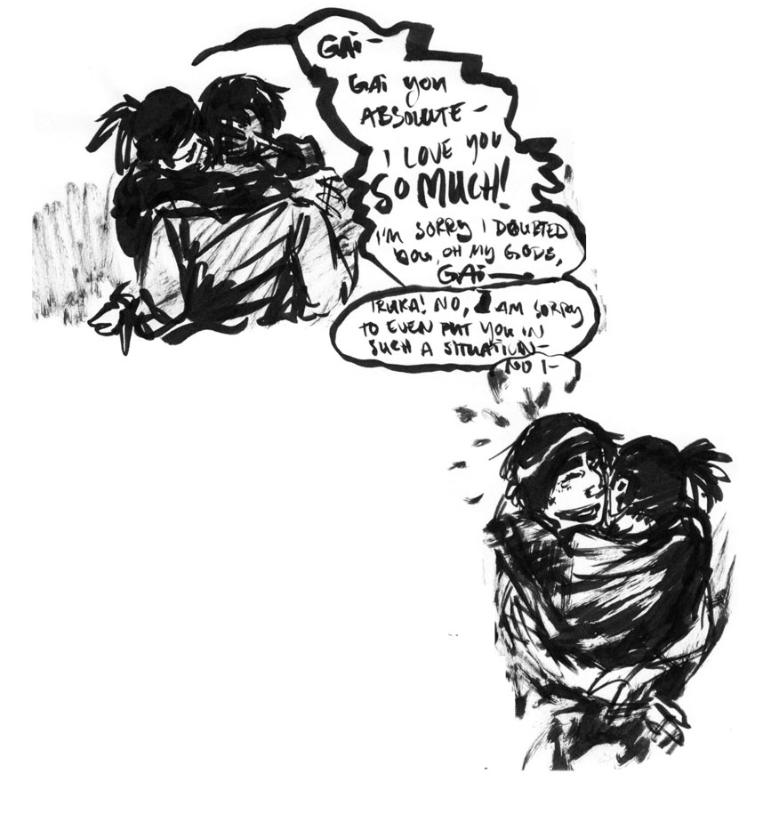 thick ink brush comic thingy