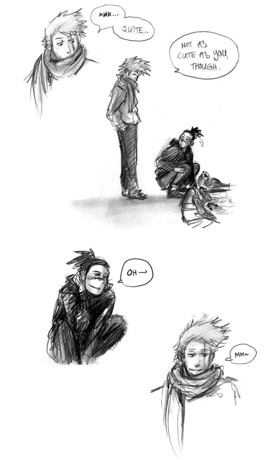 comic with otters yay