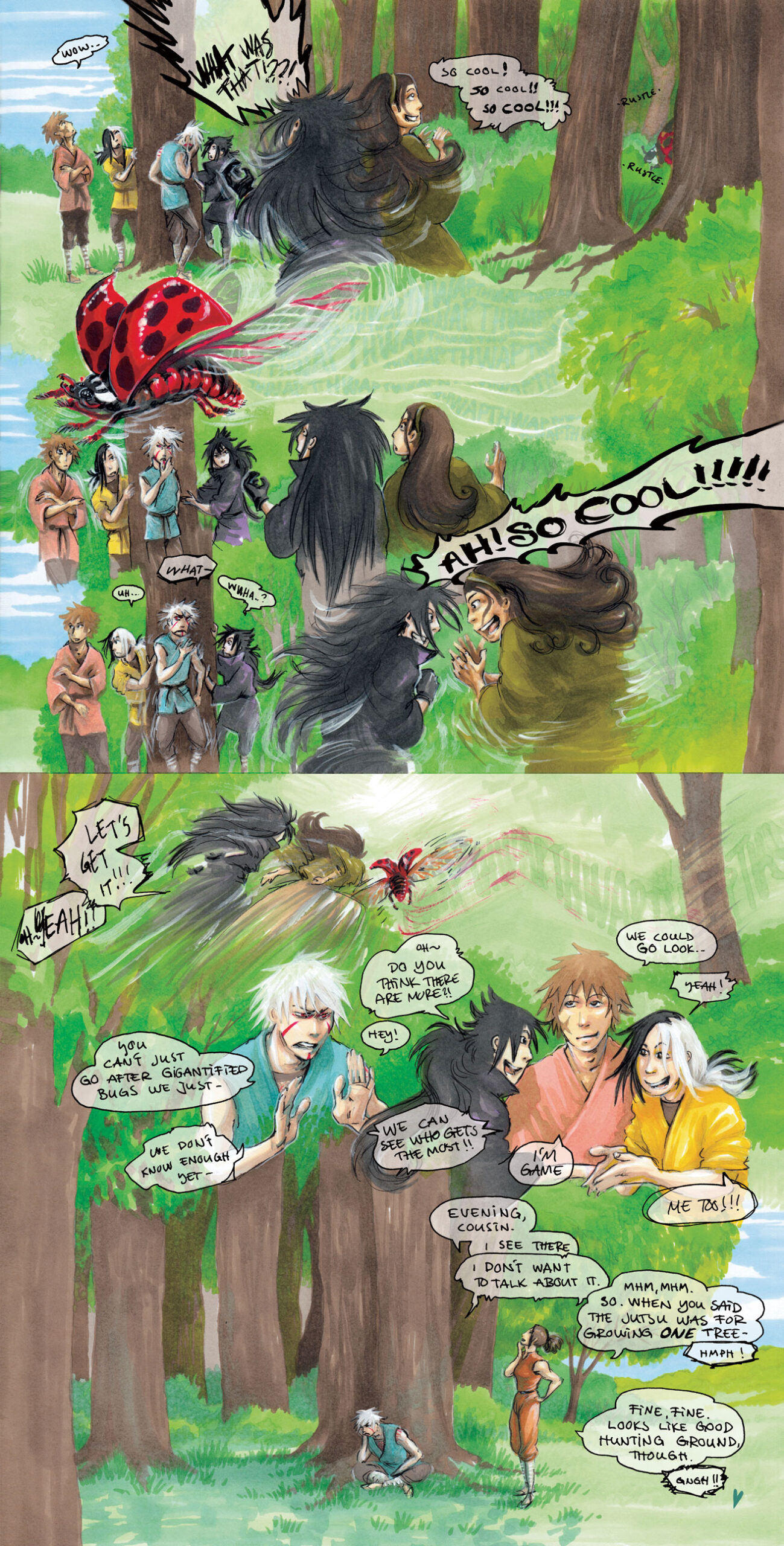 comic pages